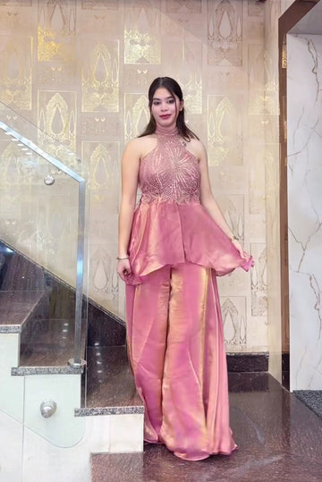 Majestic Muse Silk Sharara