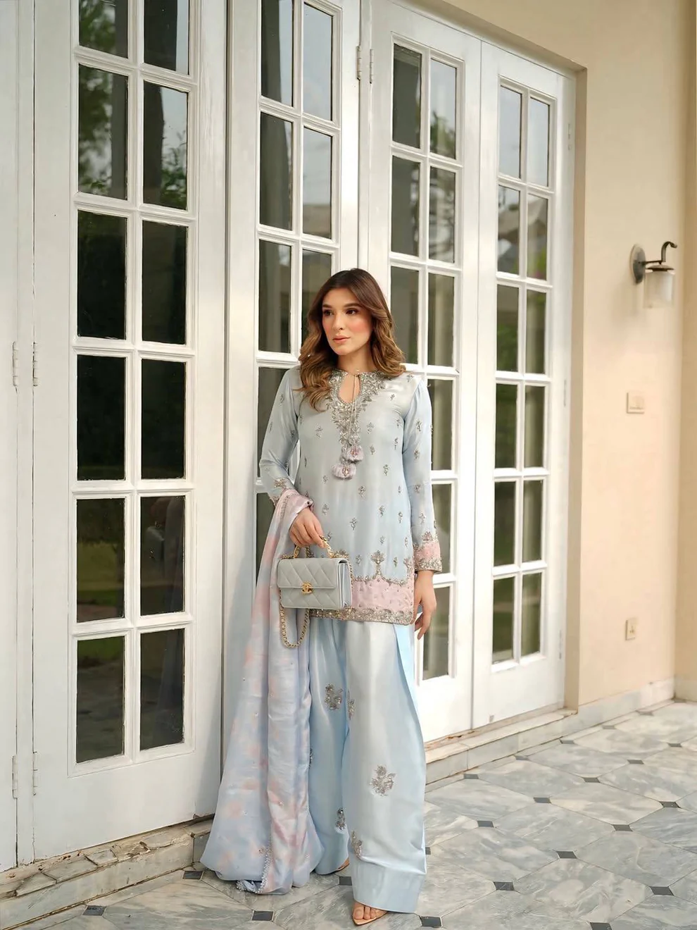 Noorza Satin Farshi Set