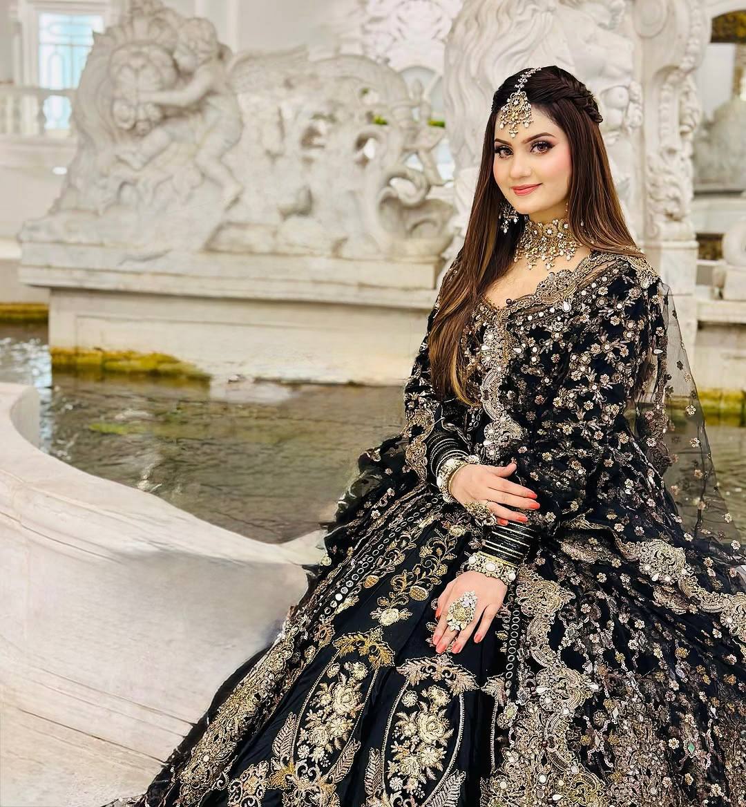 Bridal Heavy Embroidery Lehenga Choli with Dupatta Set