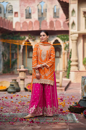 Heritage Grace Designer Sharara Suit Set