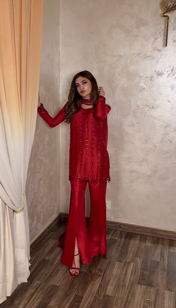 Meher Silk Festive Suit Set