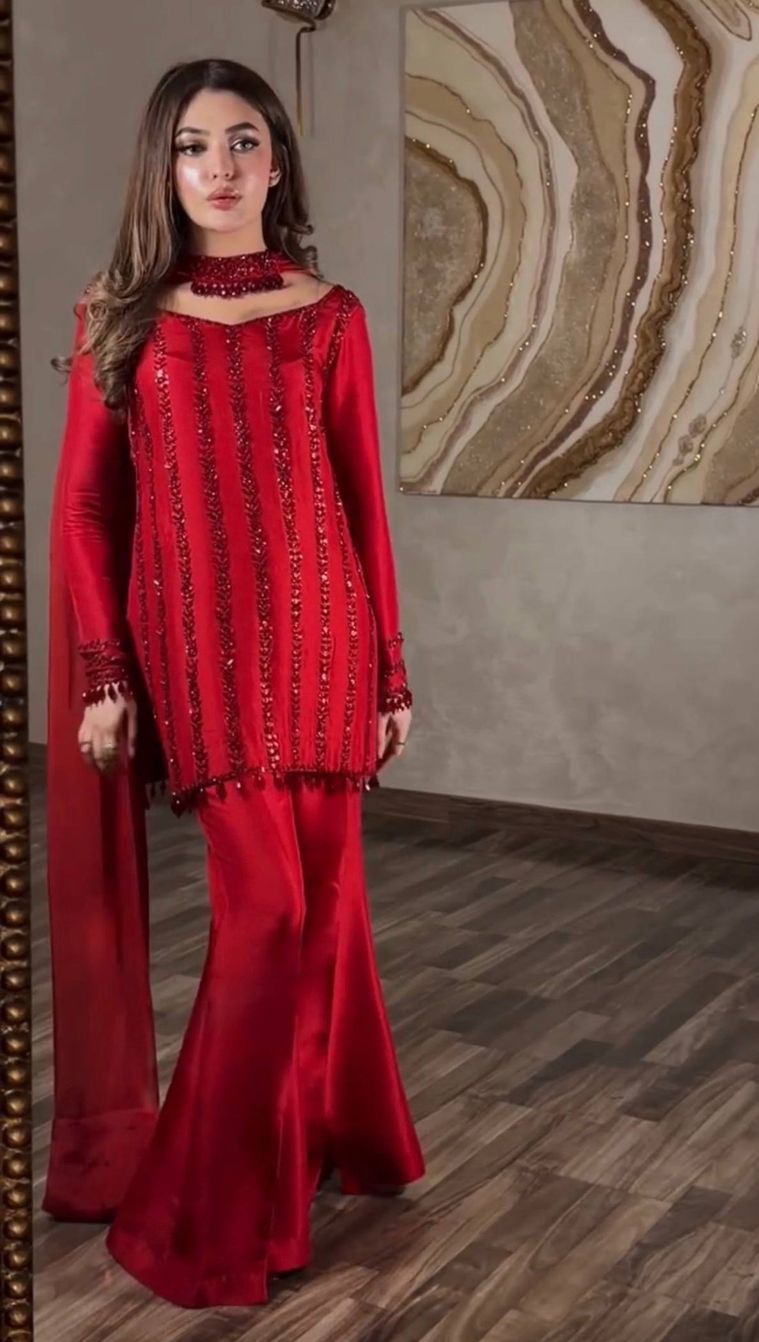 Meher Silk Festive Suit Set